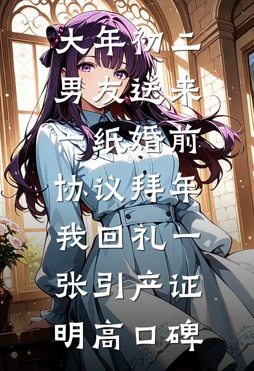 大年初二男友送来一纸婚前协议拜年，我回礼一张引产证明高口碑