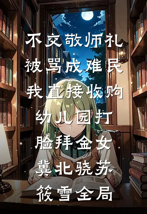 不交敬师礼被骂成难民，我直接收购幼儿园打脸拜金女冀北骁苏筱雪全局