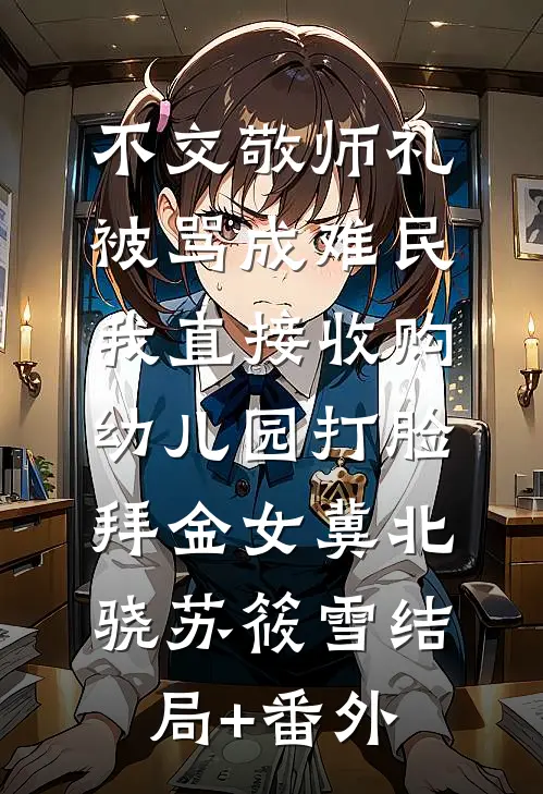 不交敬师礼被骂成难民，我直接收购幼儿园打脸拜金女冀北骁苏筱雪结局+番外