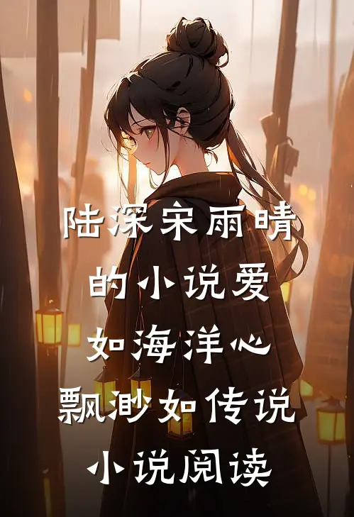 陆深宋雨晴的小说爱如海洋心，飘渺如传说小说阅读