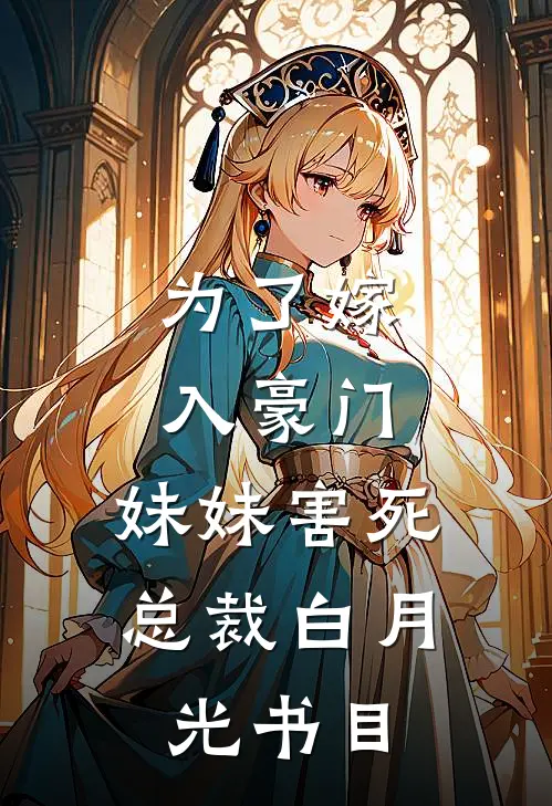 为了嫁入豪门，妹妹害死总裁白月光书目