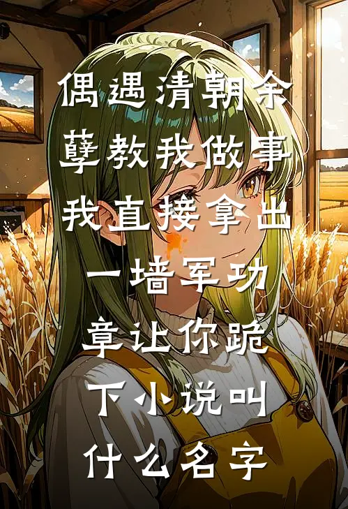 偶遇清朝余孽教我做事，我直接拿出一墙军功章让你跪下小说叫什么名字