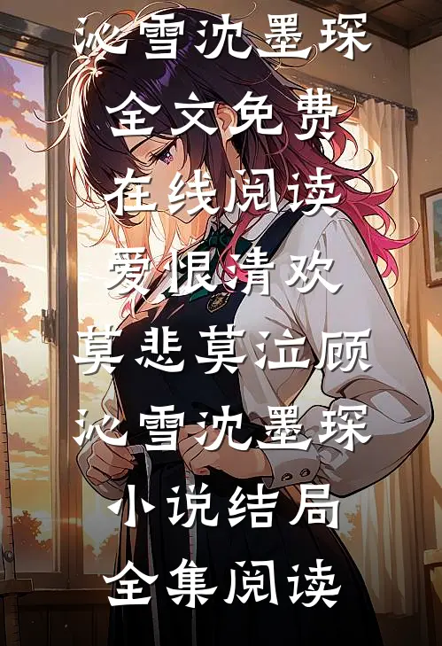 爱恨清欢,莫悲莫泣顾沁雪沈墨琛小说结局