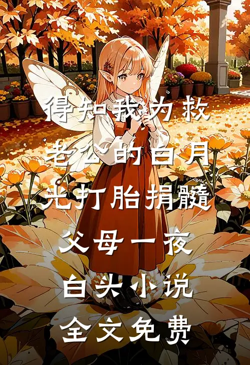得知我为救老公的白月光打胎捐髓，父母一夜白头小说全文免费