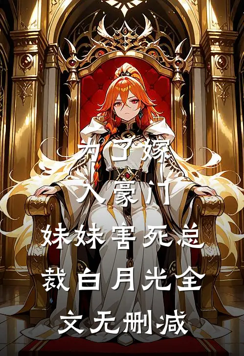 为了嫁入豪门，妹妹害死总裁白月光全文无删减