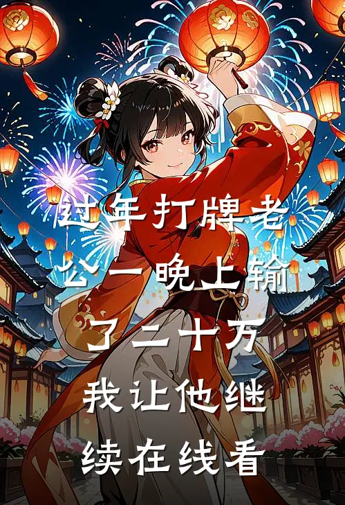 过年打牌老公一晚上输了二十万，我让他继续在线看