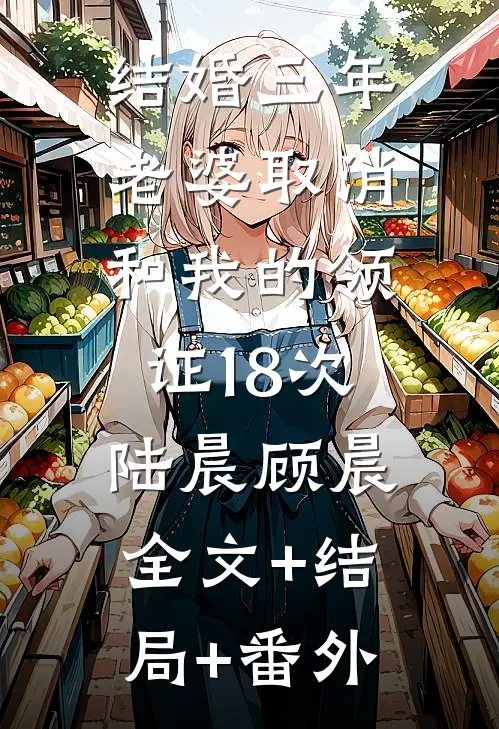 结婚三年，老婆取消和我的领证18次陆晨顾晨:全文+结局+番外