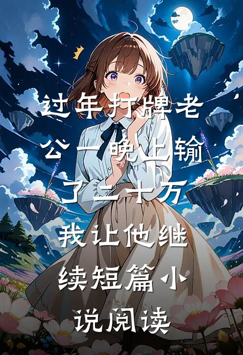 过年打牌老公一晚上输了二十万，我让他继续短篇小说阅读