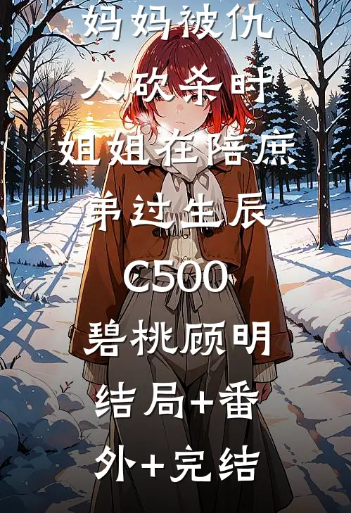 妈妈被仇人砍杀时，姐姐在陪庶弟过生辰C500碧桃顾明:结局+番外+完结