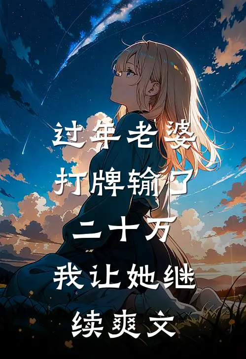 过年老婆打牌输了二十万，我让她继续爽文