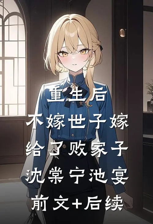 重生后，不嫁世子嫁给了败家子沈棠宁池宴前文+后续