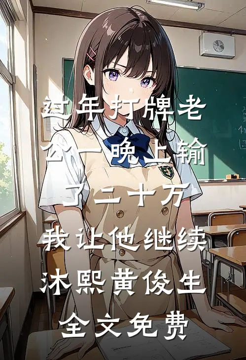 过年打牌老公一晚上输了二十万，我让他继续沐熙黄俊生全文免费