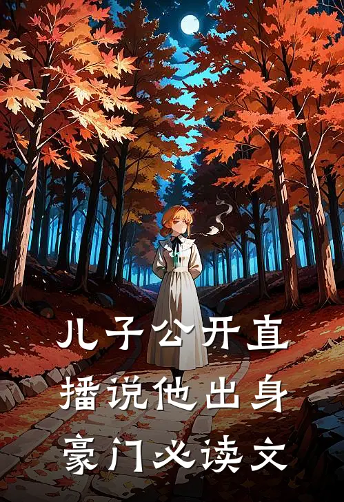 儿子公开直播说他出身豪门必读文