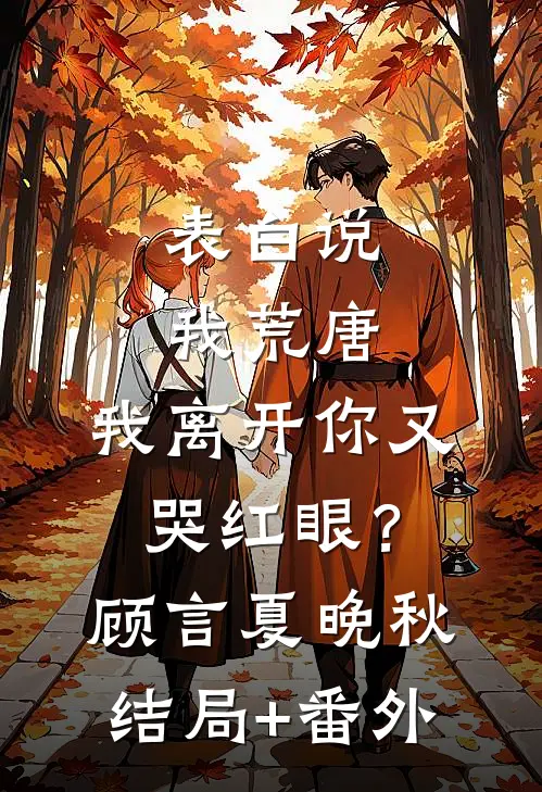 表白说我荒唐，我离开你又哭红眼？顾言夏晚秋:结局+番外