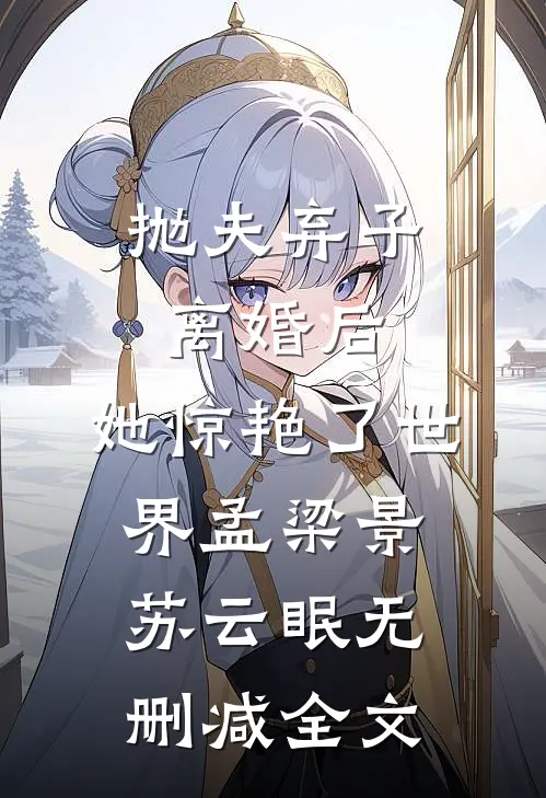 抛夫弃子离婚后，她惊艳了世界孟梁景苏云眠无删减全文