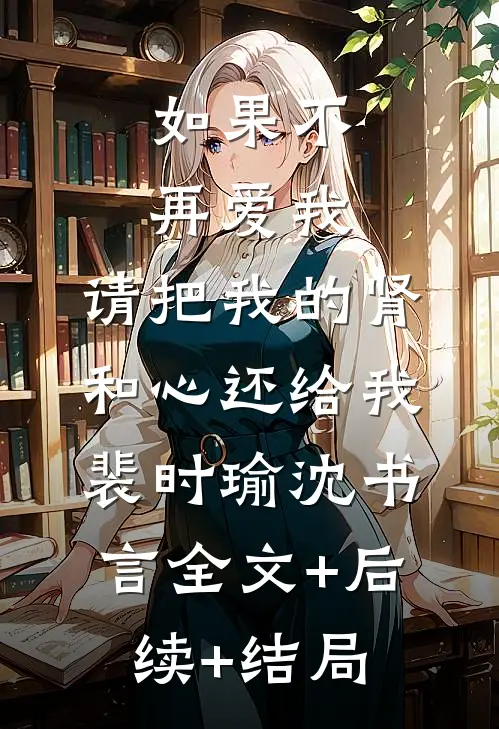 如果不再爱我，请把我的肾和心还给我裴时瑜沈书言全文+后续+结局