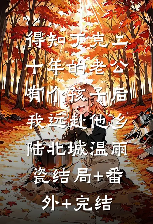 得知丁克二十年的老公有个孩子后，我远赴他乡陆北城温雨瓷结局+番外+完结
