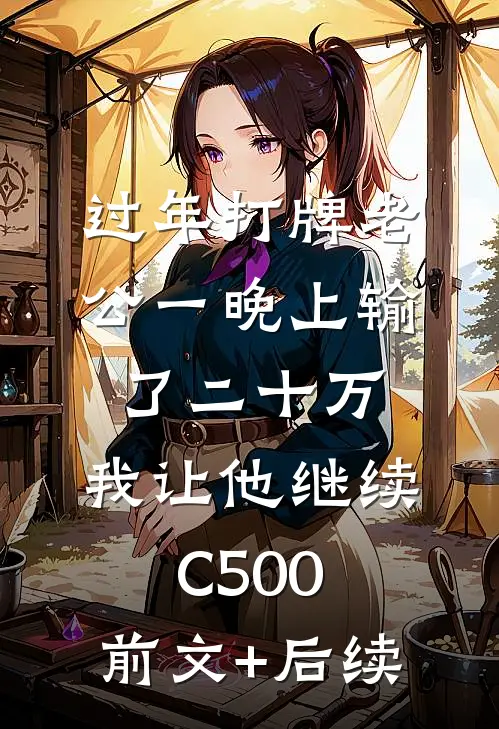 过年打牌老公一晚上输了二十万，我让他继续C500:前文+后续