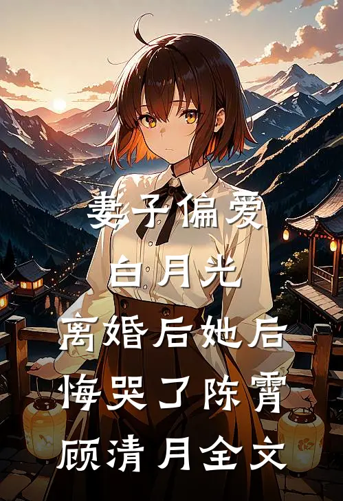 妻子偏爱白月光，离婚后她后悔哭了陈霄顾清月全文