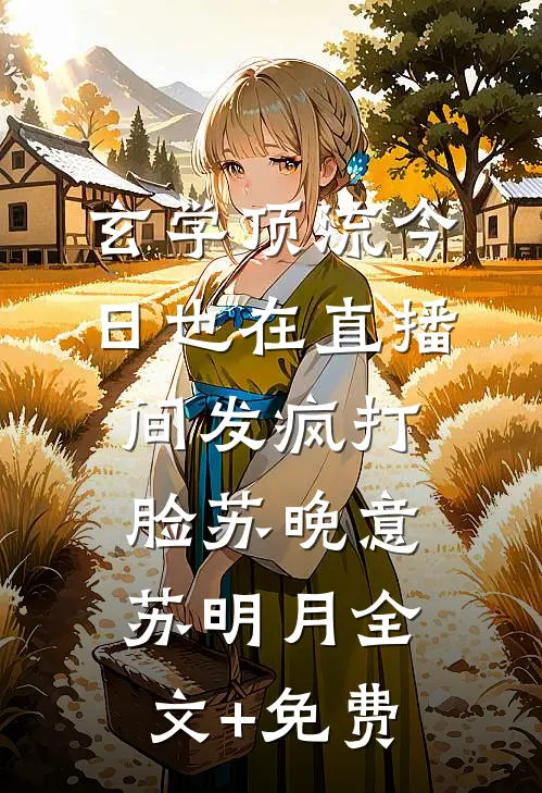 玄学顶流今日也在直播间发疯打脸苏晚意苏明月全文+免费