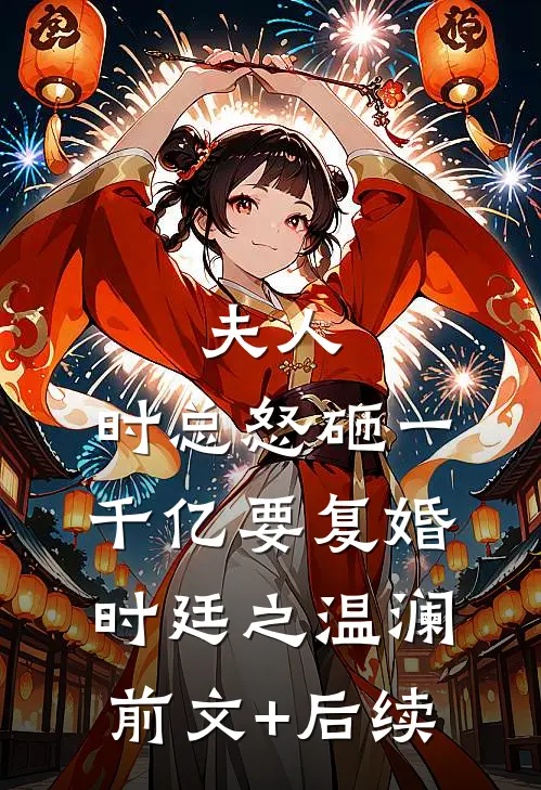 夫人，时总怒砸一千亿要复婚时廷之温澜:前文+后续