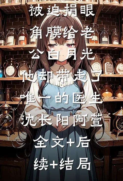 被迫捐眼角膜给老公白月光，他却带走了唯一的医生沈长阳阿萱:全文+后续+结局