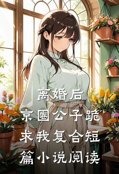 离婚后，京圈公子跪求我复合短篇小说阅读