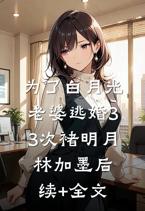 为了白月光，老婆逃婚33次褚明月林加墨后续+全文