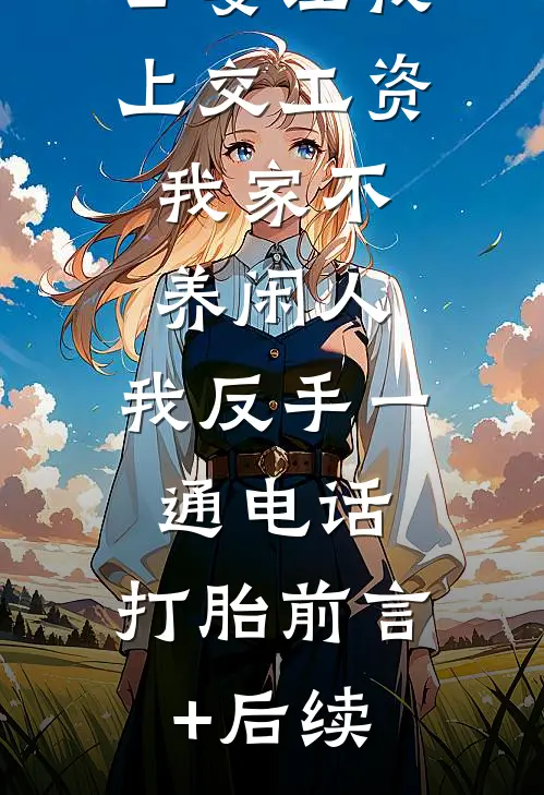 公婆让我上交工资：我家不养闲人，我反手一通电话：打胎前言+后续