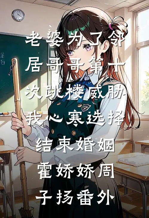 老婆为了邻居哥哥第十次跳楼威胁，我心寒选择结束婚姻霍娇娇周子扬番外