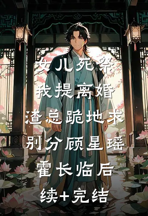 女儿死祭我提离婚，渣总跪地求别分顾星瑶霍长临后续+完结