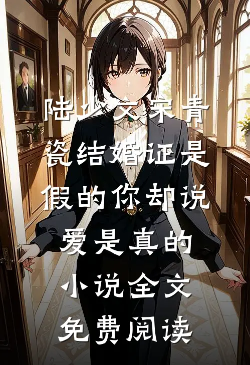 陆少文宋青瓷结婚证是假的你却说爱是真的小说全文免费阅读