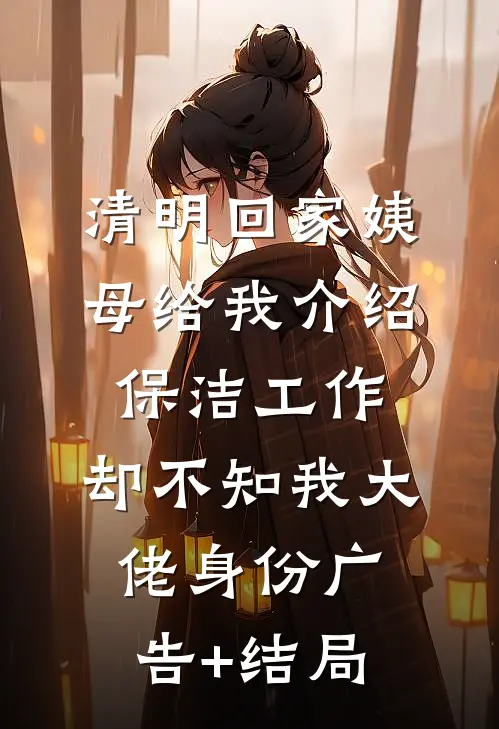 清明回家姨母给我介绍保洁工作，却不知我大佬身份广告+结局