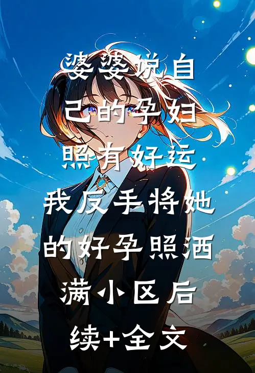 婆婆说自己的孕妇照有好运，我反手将她的好孕照洒满小区后续+全文