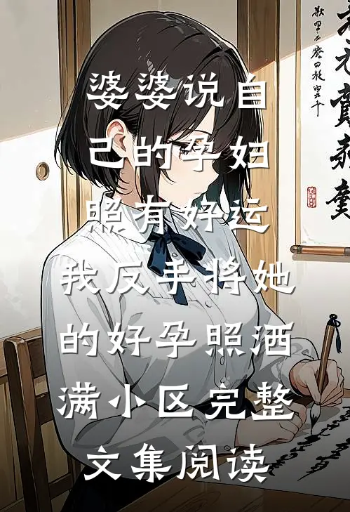 婆婆说自己的孕妇照有好运，我反手将她的好孕照洒满小区完整文集阅读