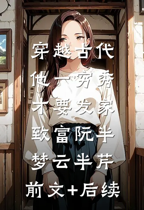 穿越古代，他一穷秀才要发家致富阮半梦云半芹:前文+后续