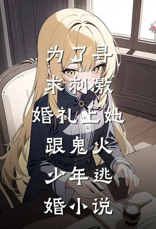 为了寻求刺激，婚礼上她跟鬼火少年逃婚小说