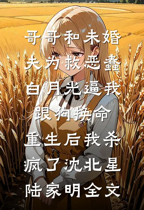 哥哥和未婚夫为救恶蠢白月光逼我跟狗换命，重生后我杀疯了沈北星陆家明全文