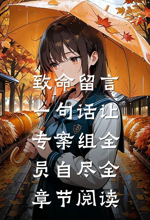 致命留言：一句话让专案组全员自尽全章节阅读