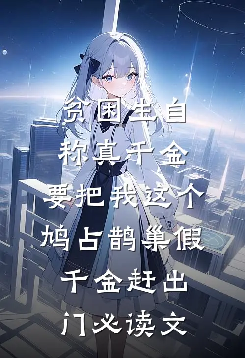 贫困生自称真千金，要把我这个鸠占鹊巢假千金赶出门必读文