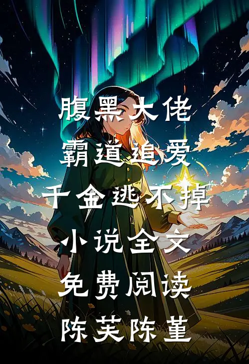 腹黑大佬霸道追爱，千金逃不掉小说全文免费阅读陈芙陈堇