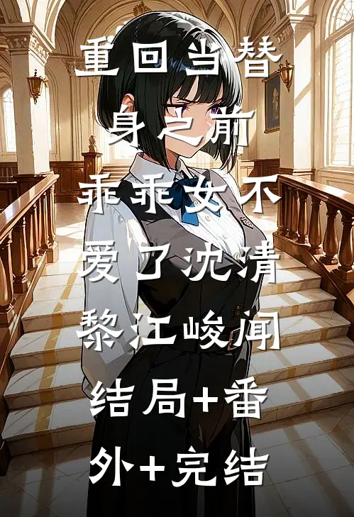 重回当替身之前，乖乖女不爱了沈清黎江峻闻:结局+番外+完结
