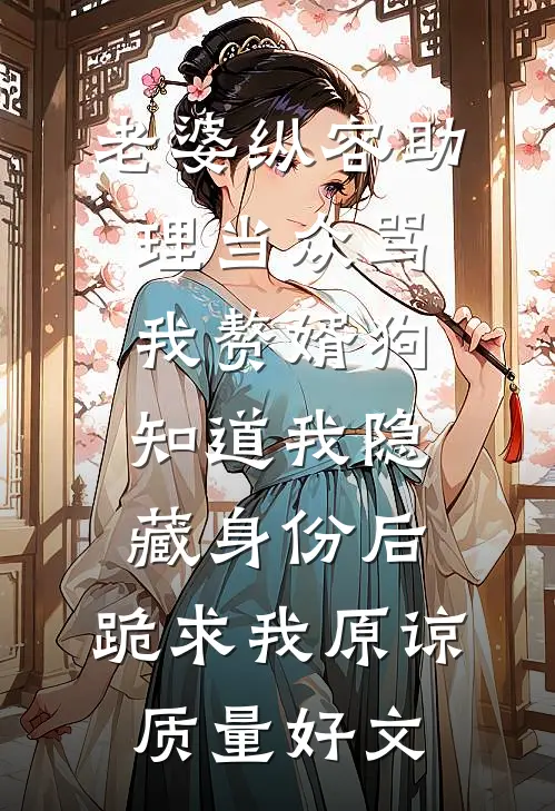老婆纵容助理当众骂我赘婿狗，知道我隐藏身份后，跪求我原谅质量好文