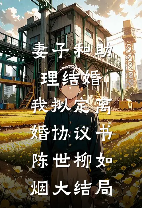 妻子和助理结婚，我拟定离婚协议书陈世柳如烟大结局