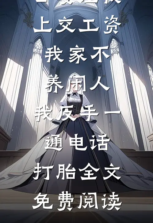 公婆让我上交工资：我家不养闲人，我反手一通电话：打胎全文免费阅读