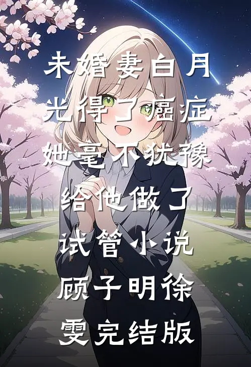 未婚妻白月光得了癌症，她毫不犹豫给他做了试管小说顾子明徐雯完结版