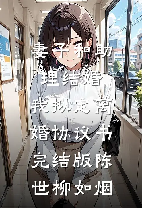 妻子和助理结婚，我拟定离婚协议书完结版陈世柳如烟