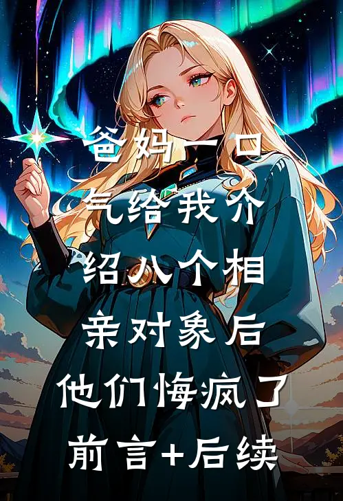 爸妈一口气给我介绍八个相亲对象后，他们悔疯了前言+后续