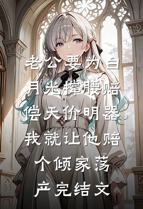 老公要为白月光撑腰赔偿天价明器，我就让他赔个倾家荡产完结文