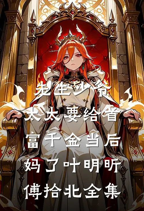 先生少爷，太太要给首富千金当后妈了叶明昕傅拾北全集